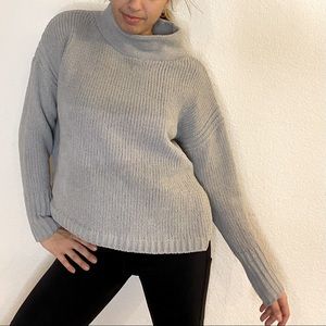 Philosophy Baby Blue Fuzzy Sweater